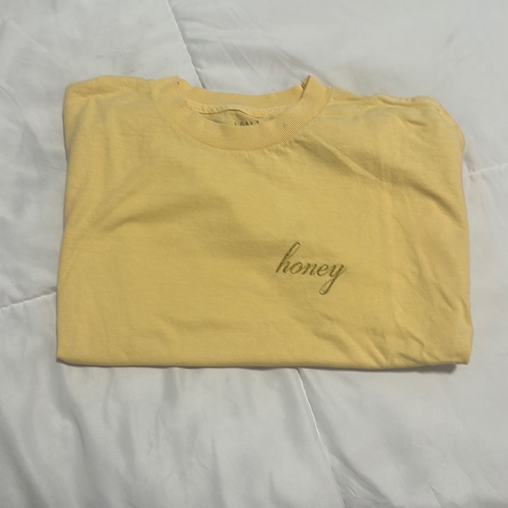 brandy melville honey shirt